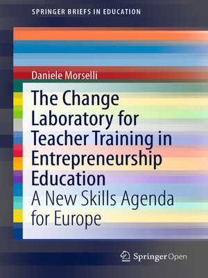 cover image of The Change Laboratory for Teacher Training in Entrepreneurship Education